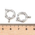 thumbnail image 3 of Resistant 304 Stainless Steel Spring Ring Clasps Stainless Steel Color 14x2.5mm Hole: 2~2.5mm, 3 of 5