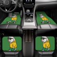 thumbnail image 6 of Cauagu Cool Skateboarding Bulldog Pattern Car Floor Mat Set of 4,Car Carpet Mats Car Mats with Anti-Slip Backing & Driver Heel Pad Universal Fit for Cars/Trucks/SUV/Vans, 6 of 6