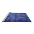 thumbnail image 2 of Ahgly Company Machine Washable Indoor Rectangle Persian Blue Traditional Area Rugs, 3' x 5', 2 of 4