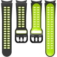 thumbnail image 3 of ALMNVO No Gap Silicone Bands for Samsung Galaxy Watch 5/5 pro/ Galaxy Watch 4 40mm 44mm/Galaxy Watch 4 Classic 42mm 46mm Band,Double Buckle Silicone Sport Band Breathable Watch Band Bracelet, 3 of 8