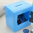 thumbnail image 4 of Cajero AutomáTico con ContraseñA Giratoria, , Cajas de Ahorro de Monedas, Banco de SimulacióN, DepóSito Seguro, Juguete, JoyeríA para NiñOs, Cian, 4 of 5
