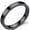 Black, variant on 3mm Stackable Stainless Steel High Polished Wedding Band Classical Ring