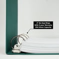 thumbnail image 2 of Carstens 2-Inch Heavy Duty 3-Ring Binder - Side Opening, Teal, 2 of 5