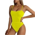 thumbnail image 1 of Traje de baño de una pieza con honda cómoda para mujer Traje de baño elegante Bikini OAVQHLG3B Store lin121212, 1 of 4