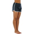 thumbnail image 5 of ToBeInStyle Women's Contrast Waistband Athletic Shorts, 5 of 7