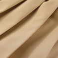 thumbnail image 6 of Girls Solid Color Pleated Skirt, Korean Style School Uniform Skirt with Anti-Slip Lining, Casual High Waist Skirt for Teen Girls Daily Wear Khaki 130, 6 of 7