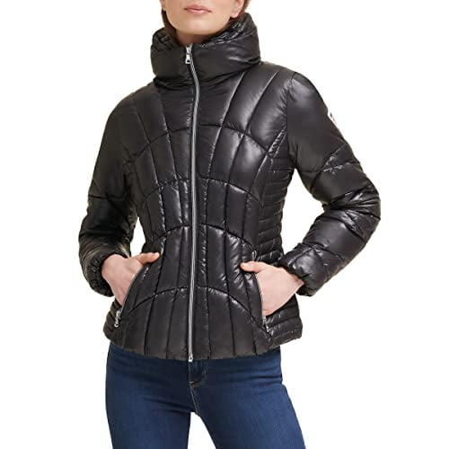Guess puffer jacket women's online