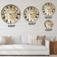 thumbnail image 4 of Designart Je vais le prendre en considération 2 horloge murale, 4 of 4