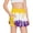 A-Yellow213, variant on JAJAHO Girls Tennis Skirts Built In Shorts With Side Pockets High Waisted Ice Cream Printed Athletic Skorts 5-16Y
