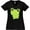 AB-Black, variant on Inktastic Cute Frog, Little Frog, Baby Frog, Green Frog Women's Plus Size V-Neck T-Shirt