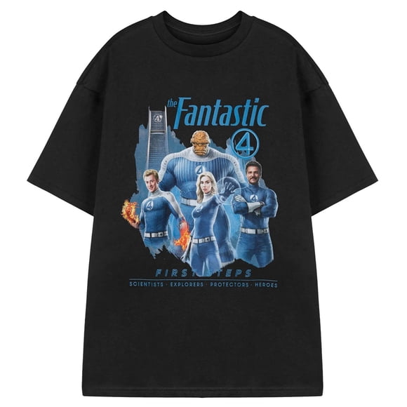 The Fantastic Four Mens First Steps Short-Sleeved T-Shirt