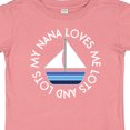 thumbnail image 4 of Inktastic My Nana Loves Me Sailboat Boys Boys Baby T-Shirt, 4 of 5