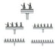 thumbnail image 5 of Scienceny Home Hotel Fishtank Air Flows Slitter Ajustable Oxígeno Tubería Divisor Bomba Distribuidor Adaptador Convertidor Conmutador Artesanía 8 hoyos Scienceny TO011934-04, 5 of 6