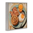 thumbnail image 2 of Stupell Industries Cottage Cinnamon Roll Breakfast Gray Framed Giclee Art, 24 x 24, by Tina LeCour, 2 of 8