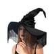 thumbnail image 2 of Halloween Witch Hat,Ruffle Tassel Witch Hat Costume Accessories, 2 of 5