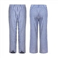 thumbnail image 2 of Pantalones Casuales de Verano para Mujer, Tipo Tulipán, Holgados, con Cintura Elástica y Bolsillos. Azul XL, 2 of 6