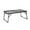 Black, variant on Low Picnic Table for Sitting on The Floor, Picnic Table, Beach Table, Portable Stand Mesh Outdoor Indoor Card BBQ RV, Grill Table Camping Table, 1PC, Black