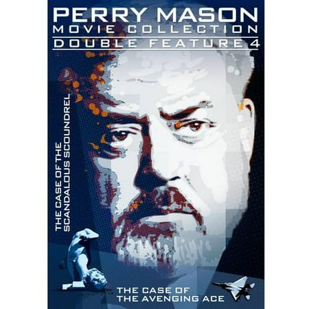 PERRY MASON-DOUBLE FEATURE-CASE OF SCANDALOUS SCOUNDREL/AVENGING ACE(DVD) (DVD)