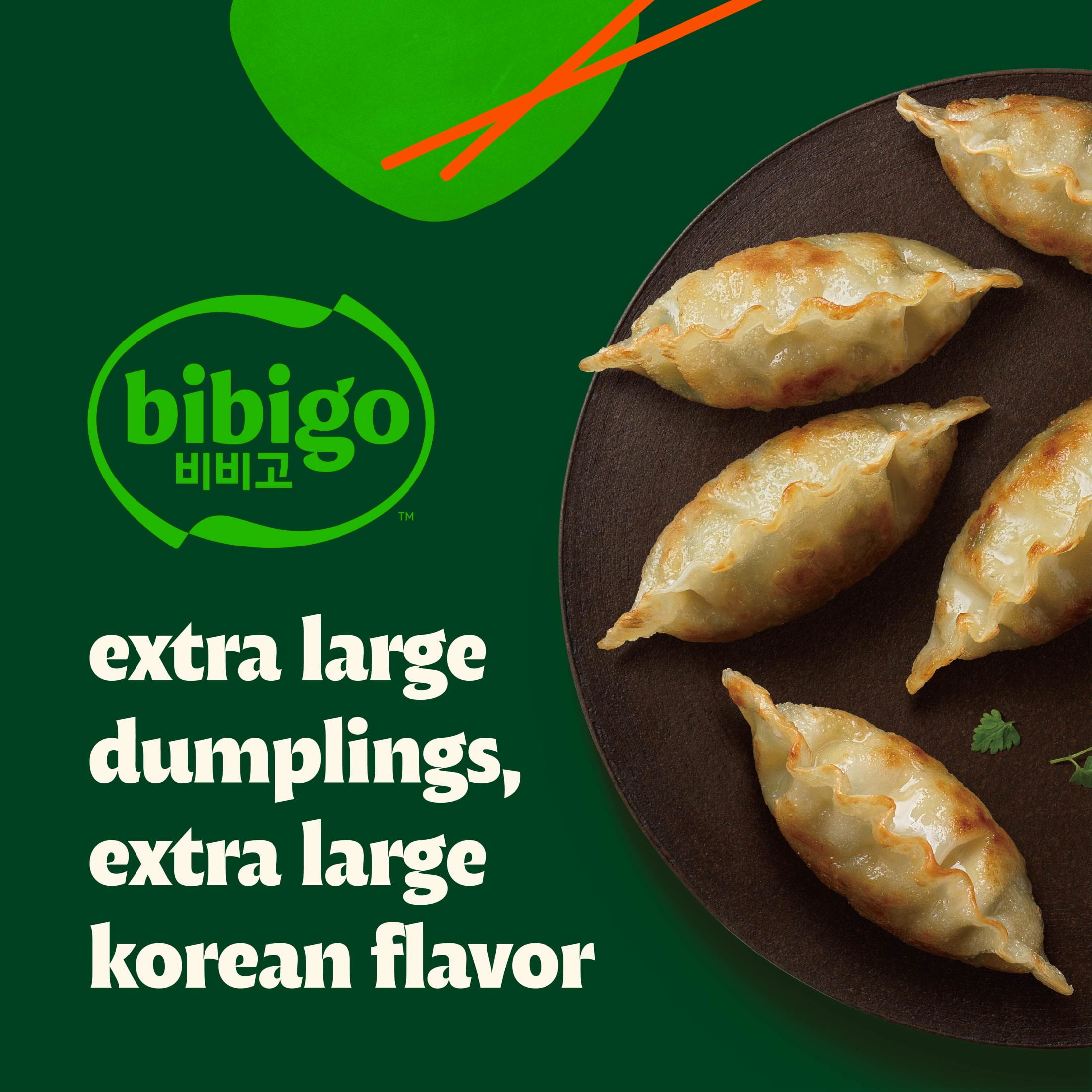 Bibigo Frozen Mandu Pork & Vegetable Dumplings, 24.0 oz