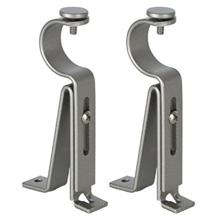 Urbanest Adjustable Curtain Rod Bracket Up To 1 1 8 Inch Diameter