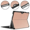 thumbnail image 5 of SaniMore for Microsoft Surface Pro 9 13" 2022 Ultra-Thin Case, Auto Sleep/Wake, Rugged PC Back Case with Multi-Angle Kickstand Shockproof Protective Case Women Men, Rosegold, 5 of 6