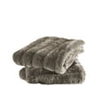 thumbnail image 2 of Home Soft Things Super Soft Decorative Pillow Covers, Set of 2, Fungi, 26'' x 26'', 2 of 3