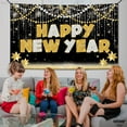 thumbnail image 5 of KatchOn, Large Happy New Year Banner - 72x44 Inch | New Years Decorations 2026 | Happy New Years Backdrop for  Decorations | NYE Decorations 2026, NYE Party Supplies 2026, 5 of 5