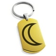 thumbnail image 1 of Stainless Steel Solar System Planetary Moon Engraved Dog Tag Keychain Keyring, 1 of 1