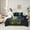 Blue Green Black, variant on Castle Fairy Vintage Books Twin Bedding Sets,Jungle Butterflies Bedding Comforter Set