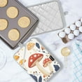 thumbnail image 5 of Yayeee Pot Holders Kitchen Heat Resistant with Pocket 7"x9.8" Cotton Oven Cooking Hot Pads, White Mushroom, 5 of 7