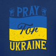 thumbnail image 3 of CafePress - Pray For Ukraine T Shirt - Dark T-Shirt Kids XS-XL, 3 of 4