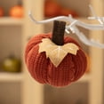 thumbnail image 4 of 2DXuixsh Halloween Decorations Stuffed Pumpkin Plush Toy 3D Shaped Decorative Mini Thanksgiving Soft Cute Throw Kids Toddlers Babies Pumpkin Hanging Ornament A, 4 of 9