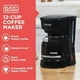thumbnail image 4 of BLACK+DECKER Cafetera Programable de 12 Tazas con Acabado Negro, 4 of 5