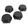 thumbnail image 1 of Tapa del Cubo Central de la Rueda, Fijación Segura Estilo de Fibra de Carbono Central de Rueda Centra 4 PCS 56 mm ID para Vehículo, 1 of 7