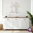 thumbnail image 4 of LifeSong Milestones Inspirational White Wall Cross for Living Room Decor - They Broke Bread, 4 of 7