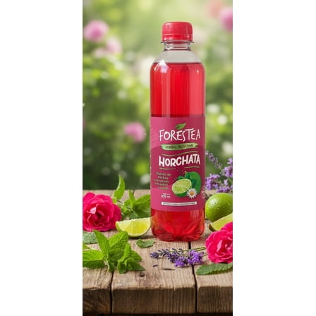 Traditional Andean Herbal Blend Horchata Lojana, Naturally Refreshing, Floral Citrus Notes, Caffeine Free, Low Sugar, 400 ml