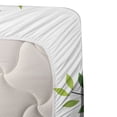 thumbnail image 3 of Ambesonne Tree Fitted & Top Sheet Set with Sham, Green Friendly Earth, Green Black Blue, 3 of 4