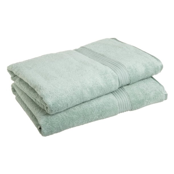 Impressions Derry Solid Egyptian Cotton 2Piece Bath Sheet Set