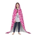 thumbnail image 3 of Honeii Leopard Print Poncho Cape, Cloak Coat, Snuggly Hooded Wearable Blanket, Hooded Cape For Teenagers,Halloween Costumes-Small, 3 of 7