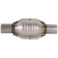 thumbnail image 5 of Car 2Pcs Universal 2.25 Inch Catalytic Converter w/ O2 Port Stainless Steel, 5 of 7