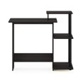 thumbnail image 4 of Escritorio para ordenador Furinno Efficient Home con estantes cuadrados, 4 of 7