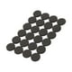 thumbnail image 4 of 4 unidades de 24 varillas de 3 mm (2 almohadillas redondeadas y 2 cuadradas). Almohadillas adhesivas para muebles, topes con almohadilla de goma para proteger el suelo y el sofá (negro)., 4 of 6