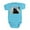 Turquoise, variant on CafePress - Bombay - Cute Infant Bodysuit Baby Romper - Size Newborn - 24 Months