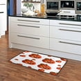 thumbnail image 2 of GZHJMY Happy Halloween Pumpkins Kitchen Rugs, 39"x20",Non Slip Washable Cushioned Carpets Polyester AntiFatigue Comfort Porch Floor Mat Doormat Halloween Decoration, 2 of 7