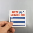 thumbnail image 2 of SHISUYAN 1 Roll of 150Pcs Service Due Stickers Simple Car Window Stickers Auto Stickers, 2 of 8