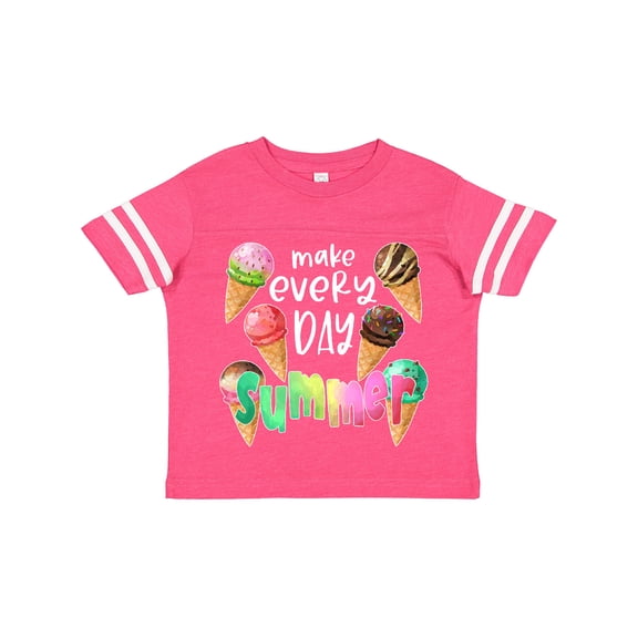 Inktastic Make Every Day Summer Ice Cream Cones Boys or Girls Toddler T-Shirt