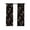 Black, variant on Black Cow Skull Blackout Curtains 84 Inches Length, Southwestern Vintage Cowboy Boots Window Treatment Thermal Insulated Drapes for Bedroom Living Room 2 Panels 84x84 Inches