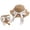 Khaki, variant on LNMQLPDBS Girls Summer Hat Bag Set with Bowknot Wide Brim Straw Hat Sun Summer Beach Hats with Shoulder Bag Ruffle Woven Sun Protection Hat Little Girls Gift Shade Hat for Vacation Outdoor