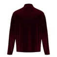 thumbnail image 3 of Betivan Men's Elastic Velvet Top Casual Slim Fit Basic Tops Knitted Lightweight Turtleneck Pullover Sweater, 3 of 9