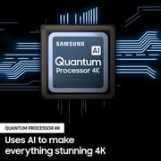 SAMSUNG 85" Class 4K Ultra HD (2160P) HDR Smart QLED TV QN85Q80T 2020